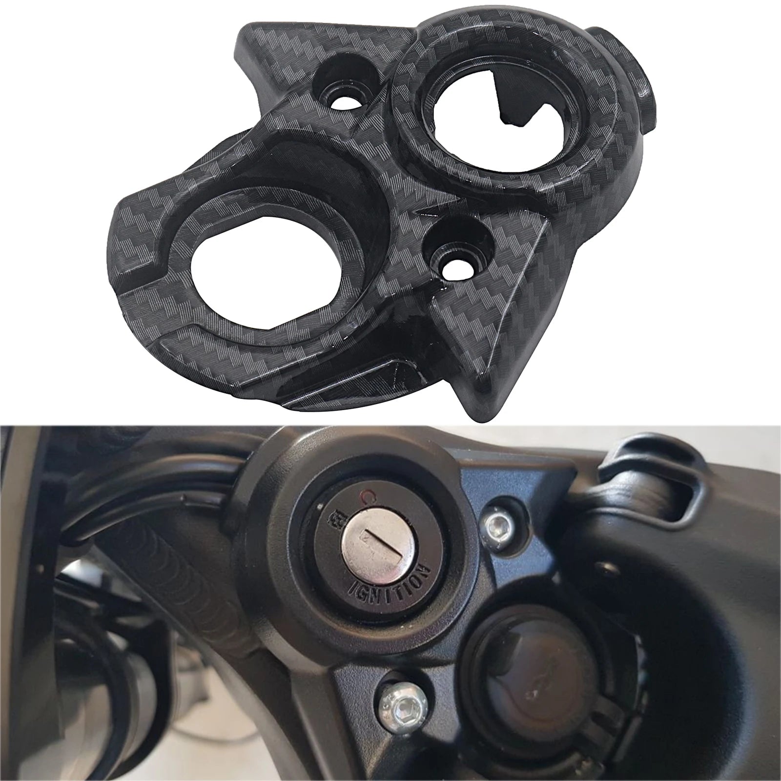 Surron Carbon Fiber Central Control Decorative Cover Off-Road Surron Key Plate